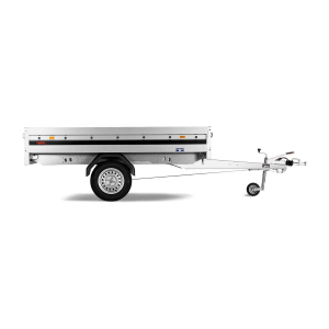 RIMORCHIO LBC 3250 TB 1000 KG 2 SP APR ANTERIORE E POSTERIORE 250X143 CM