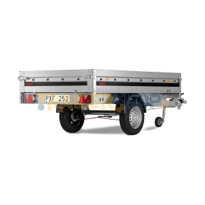 RIMORCHIO LBC 3250 TB 1000 KG 2 SP APR ANTERIORE E POSTERIORE 250X143 CM