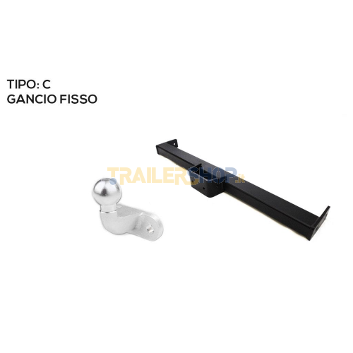 STEINHOF Nuovo gancio di traino fisso compatibile con Pathfinder R51 01.2005-2014 con 7-poli kit elettrico universale