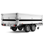 KIT SOVRASPONDE IN ALLUMINIO PER RIMORCHIO ELLEBI 4310 AL 35 CM
