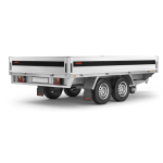 RIMORCHIO 5325 ATB 1800 CASSONE 325X180 DOPPIO ASSE DA 2000 KG