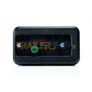 FANALE POSTERIORE LED 7 FUNZIONI CANBUS PLUG-IN PER RIMORCHIO 12V SINISTRO 240X140 OMOLOGATO ECE IP68 - FRISTOM FT-370 L BAIONETTA 6PIN