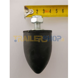 TAMPONE FINE CORSA RIMORCHIO ELLEBI (CONFEZIONE 2 PZ)