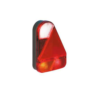 FANALE COMPLETO DESTRO AJ-BA DX VERTICALE CON TRIANGOLO TIPO FP 72 RIMORCHIO CRESCI 